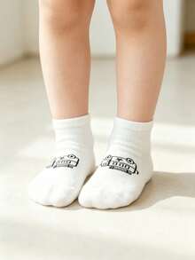 10 Pairs Kids Cartoon Solid Color Short Socks Baby Socks - Multicolor - View 2