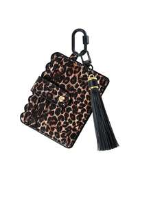 PU Card Holder Keychain With Tassel,Multi Slots Id Credit Card Wallet Bag Charm,Portable Id Card Coin Purse,Bank Card Holder,Fashion Accessories - Multicolor - View 12