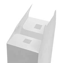 White PP ABS Foldable Shoe Storage Boxes 20 Pack Transparent Lid Stackable Organizer For Shoes Sundries Bedroom Porch - White - View 11