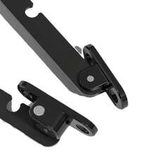 Children Safety Lock Door Window Windproof Support Lock Strap, Stainless Steel Material 5-Position Adjustable Door Window Limit Safety Lock, Indoor Baby Drawer Lock Strap Fixer - Multicolor - View 6