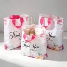 SikeSike 5/10/15/20/25/30/40/50 Premium Gift Bags - Multi-Purpose Shopping Bags And Party Favor Bags, Suitable For Weddings, Birthdays And Other Occasions - Plastic Craft Bags, Suitable For Small Businesses And Events - View 10