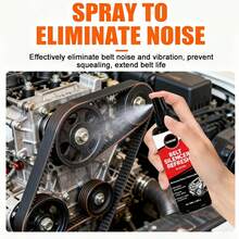 El spray lubricante para correas de motor reduce el ruido, restaura la elasticidad y previene el envejecimiento y las grietas en correas de automóviles, correas de transmisión de cintas de correr y compresores de aire acondicionado. - 100 ml - Ver 2
