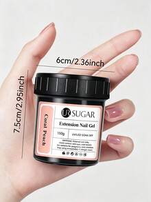 UR SUGAR 150G Canned Nail Extension Gel, Dual Effect Of Extension And Reinforcement, Prevents Lifting And Breaking, Easy To Shape, Non-Drip Formula, UV LED Light Curing - Multicolor - View 3