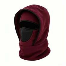 Outdoor Winter Warm Set, Breathable Balaclava Mask + Touchscreen Anti-Slip Gloves, Available Separately Or As A Set, Suitable For Skiing, Hiking, Motorcycle Riding, Unisex - Multicolor - View 11