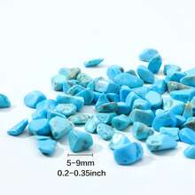 Natural Red Agate Gravel, Suitable For Aquariums, Fish Tanks, Bonsai And Terrariums - Blue - View 2