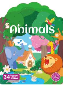 Reusable Jelly Sticker Book Set, Suitable For 3+ Toddlers, Animal, Transportation, Ocean Themes, Mess-Free Quiet Activity Book, Early Learning For Children - Green - View 10