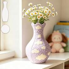 2pcs Vase Sewing Templates, DIY Multi-Style Matching Vase Pattern Quilting Stencils, Handmade Unique Vase Craft Tools, Exquisitely Designed Quilted Vase Templates, Durable PET Sewing Templates Suitable For Both Beginners And Professionals - Classic - View 6