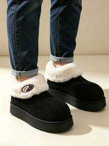 Men Snow Boots - Black - View 3