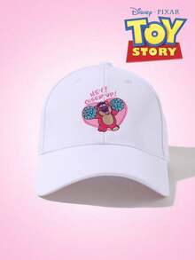 Disney 1件迪士尼官方授權史迪奇刺繡棒球帽，可調節防曬休閒帽，旅行海灘Y2K風格卡通帽 - 彩色 - 查看 8