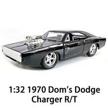Simba Jada 1:32 Fast & Furious Series Die-Cast Alloy Model Car, Metal Collectible Model Car, Freely Rolling, Opening Doors, Rubber Tires, Racing Car Ornament, Collector's Birthday Gift - Multicolor - View 19