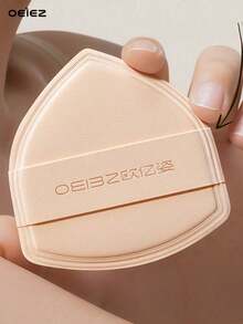 OEIEZ Cotton Candy Makeup Puff, Thickened Shield Shape Foundation Sponge, Wet & Dry Use, 3T Rubycell Soft For Base Makeup - Apricot - View 12