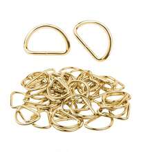 30PCS Metal D-Shaped Rings, Multi-Functional Charming D-Shaped Buckles, Suitable For DIY Keychains, Bag Charms, Straps, Belts, Collars And Other Accessories And Crafts, Suitable For Making Halloween Decorations, Christmas Decorations, Very Charming Jewelry Making Materials - One Size - View 8