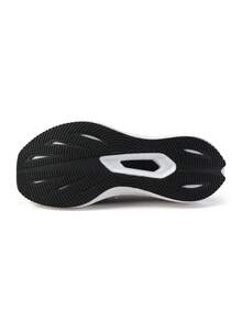Men's Lightweight Breathable Running Shoes, Non-Slip Sports Casual Shoes - Black - View 5
