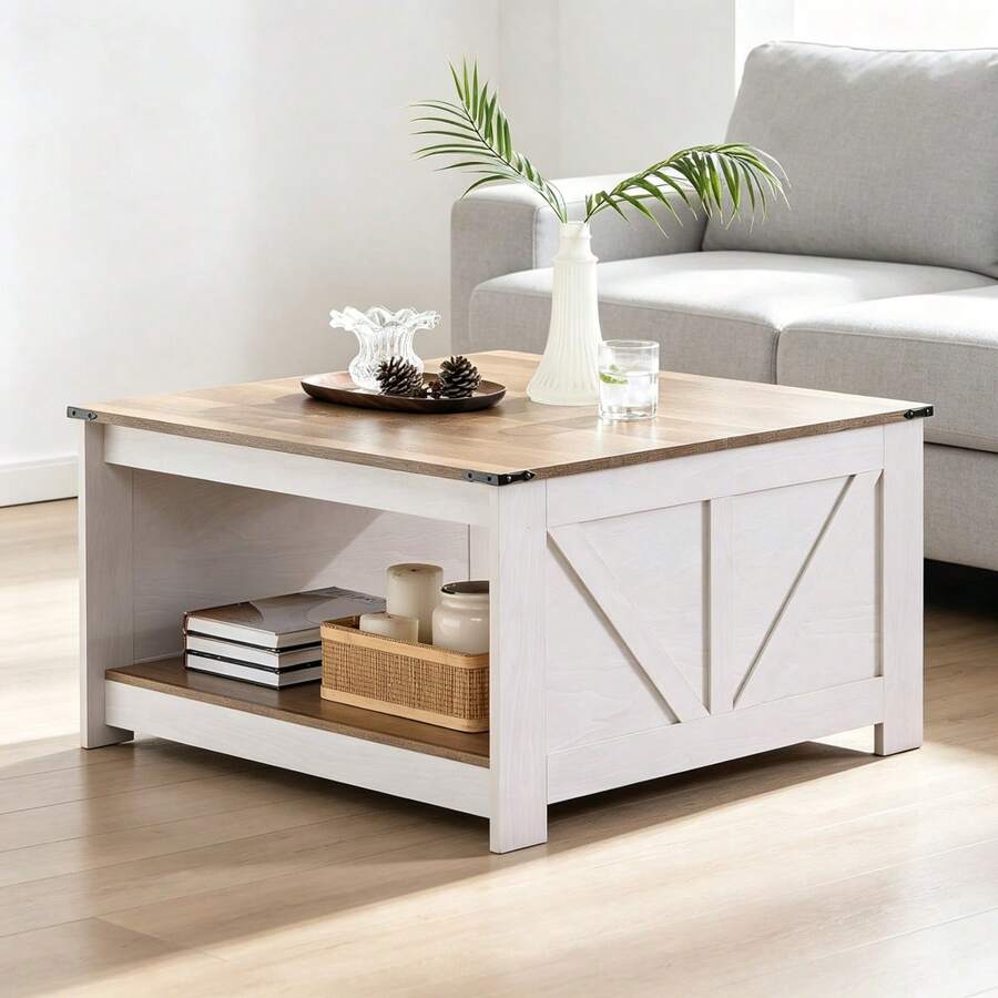 Outdoor Coffee Tables - White - View 1