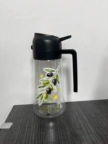 1pc 2-In-1 Olive Oil Dispenser Bottle, Dual Use Pour & Spray Oil Pot With Handle, Leak Proof Precision Oil Control, Healthy Living Kitchen Gadget, Seasoning Container For Cooking Salad BBQ, Meet Daily Cooking Needs, Color & Style Random - Multicolor - View 13