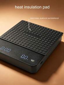 SEAGO LED Smart Pour-Over Coffee Electronic Scale, TYPE-C Fast Charging. Dual Display For Timer And Weight, Four-Corner Anti-Slip Pads, Stable And Non-Slip. 3kg Capacity, 0.1g Precision, Suitable For Pour-Over Coffee, Kitchen Baking, Ingredient Weighing, Multi-Function Food Kitchen Scale - Multicolor - View 8