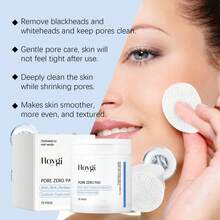 Hoygi Kapas Pembersih Pori Asam Hialuronat Zero Pore, Kapas Toner Eksfoliasi Pembersih Pori, Kulit Halus, Lembut & Tidak Iritasi, Melembapkan & Menghidrasi Wajah, Cocok Untuk Semua Jenis Kulit - 70 buah - Niacinamide - View 4