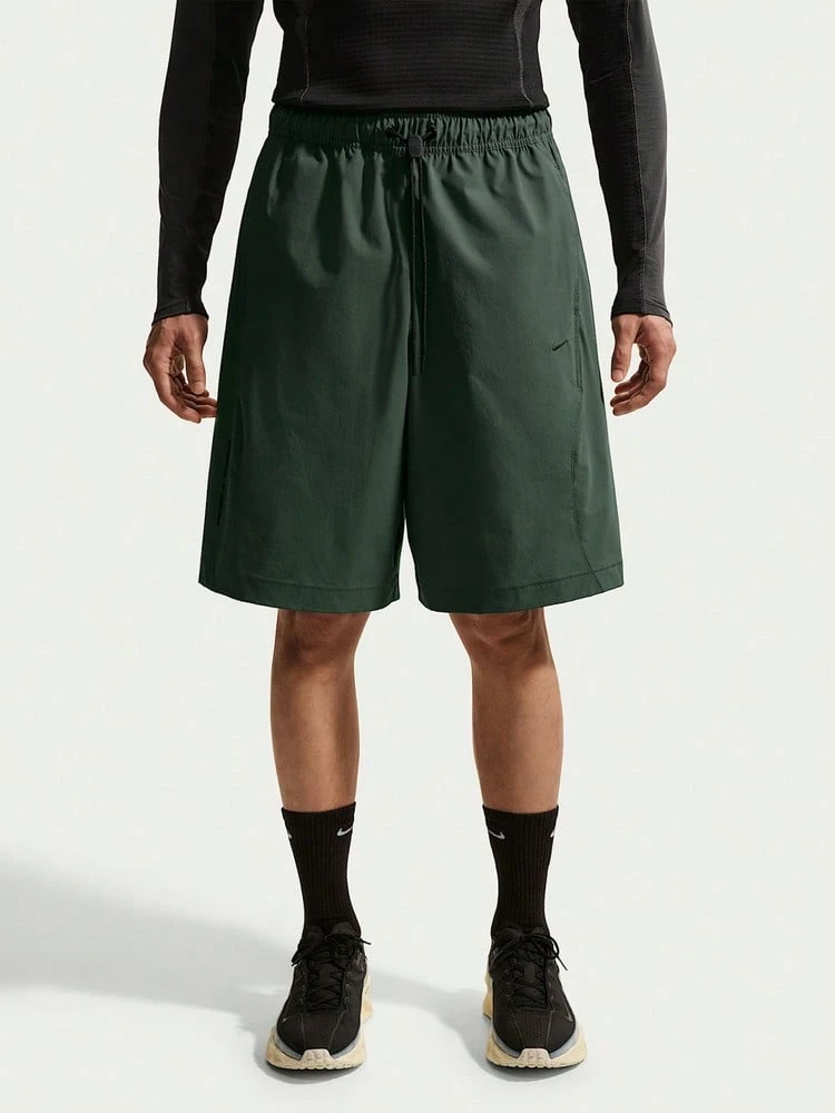 Nike Men's AS M NK UV TECH HELIOS SUN SRT Woven Shorts IF1305-303 - Green - View 1