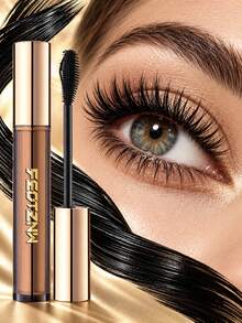 FEOTZNW Eyelash Primer - Waterproof, Smudge-Proof, Curling And Setting Formula, Creates Long And Voluminous Lashes | Perfect Gift For Christmas And Valentine's Day - Black - View 2