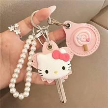 Hasbro 1set Of Sanrio's New Cartoon Cute HelloKitt Key Card Set Access Control Card Water Drop Sensor Community Sensor Elevator Card Protective Cover - One Size - View 1