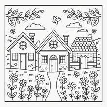 1 Adult Coloring Book 24 Pages Autumn Atmosphere Adult Coloring Book, Relaxing Harvest Pumpkin And Forest Animal Coloring Activity Book, Suitable As Holiday Gift For Autumn Art Lovers - Multiple Styles - View 10