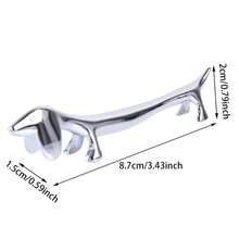1pc Dog & Deer Spoon, Fork, Chopstick Holder, Stainless Steel Chopstick Rack, Tableware, Kitchen Accessories, Table Decor, Desktop Ornament, Gift For Relatives And Friends, Christmas Holiday Gift Bag Filler - View 9