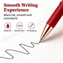 10pcs Merry Christmas Sign Ballpoint Pen Laser Engraved Merry Christmas Ballpoint Pen With Stylus Tip Metal Stylus Desk Additions Christmas Decorations For Home Office Shelf Table Desk Gift For Women - Multiple Styles - View 5