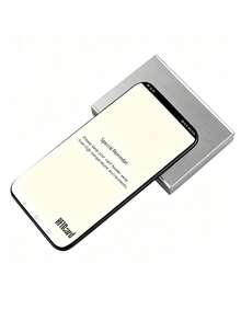 Ví nam mỏng bằng hợp kim nhôm chống RFID, 1-6 khe đựng thẻ, ví đựng thẻ kiêm túi đựng tiền, in họa tiết hoa và chữ cái - Nhiều màu - Xem 8