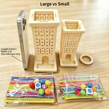 Toys & Games, Educational & Science Toys, Early Development & Activity Toys, Sorting, Stacking & Building Toys, Jenga Game - Multicolor - View 10