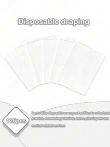 Disposable Pink/Blue Nail Table Mat, Three-Layer Waterproof Foldable Cleaning Pad, Tablecloth, Nail Napkin, Multi-Functional Beauty Tattoo Dental Cleaning Cloth, Waterproof Tablecloth, Nail Tools - Multicolor - View 33