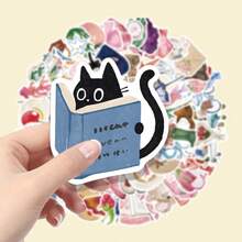 100 buah Stiker Motif Makhluk Laut & Buah untuk Dekorasi Laptop, Stiker Tempel Laptop, Stiker Casing Perangkat Elektronik, Stiker Grafiti Casing Ponsel, Cocok untuk Hadiah Pesta, Hadiah Liburan, Mudah Dibagikan dengan Teman - 100 buah - View 4
