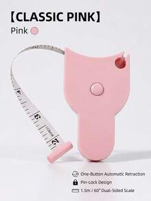 1/3pcs Automatic Retractable Body Measuring Tape, Lockable Self-Tightening Measuring Tape, High Precision Body Measuring Ruler, Portable Waist, Hip, Thigh, Abdomen Measuring Tool, Soft Flexible Body Measuring Tape With Locking Mechanism, Fitness Body Shaping Tracking Ruler, Lightweight Compact Daily Measuring Instrument, Multi-Functional Home Fitness Accessory, Suitable For Weight Management, Fitness Training, Daily Body Data Recording, Personal Health Monitoring And General Home Measurement - Promotional Item - View 15