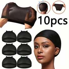 Penutup Wig, Elastisitas Tinggi, Jaring Rambut Wanita, Jaring Elastis, Penutup Wig Jaring Rambut Tertutup, Penutup Wig Elastis, Penutup Wig Unisex, Cocok Untuk Pesta, Cosplay, Alat Wig, Aksesori Rambut, Alat Penataan Rambut - MultiWarna - View 15
