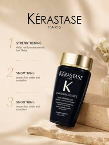 Kérastase Black Diamond Key Repair Shampoo 80ml, Luxury Repairing Shampoo Designed For Dry And Damaged Hair, Travel Size - Shampoo - View 4