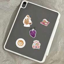 100 buah Stiker Motif Makhluk Laut & Buah untuk Dekorasi Laptop, Stiker Tempel Laptop, Stiker Casing Perangkat Elektronik, Stiker Grafiti Casing Ponsel, Cocok untuk Hadiah Pesta, Hadiah Liburan, Mudah Dibagikan dengan Teman - 100 buah - View 8