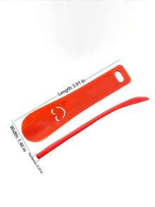 7pcs Colorful Smiling Face Portable Shoe Horns - Durable Plastic Material, Suitable For Boots And Sneakers, Protects Footwear, Washable, Home Essential - Multicolor - View 10