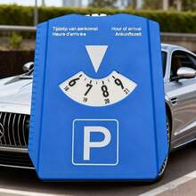 3pcs Digital Parking Timer With Ice Scraper, 4 Languages Display (English/Dutch/German/French), 24-Hour Display, Battery-Free Operation, Compatible With Parking Meters And Vehicle Safety - A - View 2