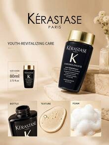 Kérastase Black Diamond Key Repair Shampoo 80ml, Luxury Repairing Shampoo Designed For Dry And Damaged Hair, Travel Size - Shampoo - View 5