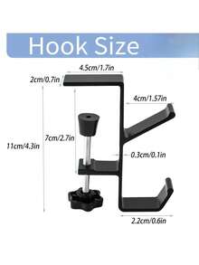 Beside The Table Double-Layer Headphone Holder For All Headphone Bag Key Table Side Expansion Bracket Household Storage Rack - Multicolor - View 8