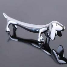 1pc Dog & Deer Spoon, Fork, Chopstick Holder, Stainless Steel Chopstick Rack, Tableware, Kitchen Accessories, Table Decor, Desktop Ornament, Gift For Relatives And Friends, Christmas Holiday Gift Bag Filler - View 12
