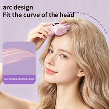 Foam Root Clip With Heating Function, Adjustable To Two Temperature Levels, USB Rechargeable, Quickly Creates A Voluminous Hairstyle, Achieves Voluminous Roots In Just 3 Minutes, Wireless Volumizing Comb, Electric Hair Styling Tool1300mAh - Multicolor - View 6