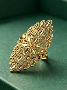 1pc Exquisite Ring Women's Wedding Anniversary Accessory Gift - 1# - View 9