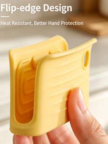 2pcs Silicone Pot Ear Covers, Insulating Handle Protectors For Earthenware Pots, Lids And Plates, Suitable For Christmas, Thanksgiving And Other Holidays - View 10