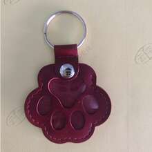 1/5pcs Leather Keychain Pet Hair Storage Pendant, Exquisite Cute Cat Dog Fur Hair Bag Charm - Multicolor - View 11