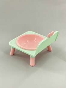 Cat Bowl Dog Bowl Macaron Color Elevated Bowl Pet Feeding Bowl Water Bowl Snack Bowl Suitable For Small And Medium Dogs - Multicolor - View 6