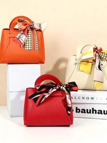 20pcs Leather Gift Bags With Bows, Premium Material, Multiple Colors, Wedding Party Gift Bags, Mini Bags, Suitable For Various Occasions And Events, Easy To Assemble, Best Gift For Family And Friends - Leather Gift Bag - View 11