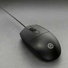 ASUS C10 Wired Optical Mouse, USB Plug And Play Computer Mouse With Ergonomic Grip, 1000 DPI Sensor, 3 Buttons, 1.5 M Cable And Smooth Tracking For Desktop PC, Laptop, Office Work, Home Use And Browsing - View 8