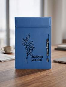 [Custom] A4/A5/A6/A7 Leather Clipboard Set | Customizable Name + Multiple Colors | Hard Clipboard + Loose-Leaf Binder + File Folder | Suitable For Office Meetings, File Organization, Back To School, Exam Storage | Personalized Gift, For Teacher - Leather Folder (multi-color) - View 36