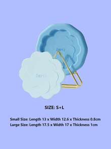 YIYOUJIA EASY YOUR HOME 2-In-1 Detachable & Stackable Thick Silicone Heat-Resistant Mat, Anti-Scald High-Temperature Resistant Kitchen Pot Pad, Cup Coaster, Bowl Mat. Kitchen Utensil Kitchen Handle, Small Size Can Be Used As Heat-Resistant Silicone Glove. Thickened Non-Slip Minimalist Pattern, Washable And Dishwasher , Easy To Clean And Store. Plate, Hot Soup, Baking Countertop Protection Mat, Home, Restaurant, Dorm Dining Table Heat-Resistant Mat. Effectively Protects Tabletop, Multi-Functional Pot Pad, Bowl Mat, Plate Mat. Household Kitchen Countertop Protection Mat, Kitchen Anti-Scald Tool. - View 15