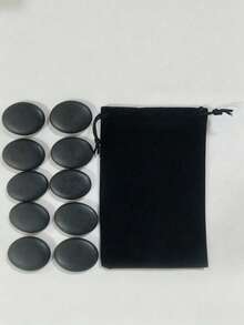 12/10/8/6/4/1 Pc Massage Stones, Essential Hot Stones For Massage, Massage Tools, Therapy Tools, 6-Piece Medium Hot Stone Massage Set, Suitable For Professional Or Home SPA, Foot Warmer, Relaxation, Healing. - Multicolor - View 13